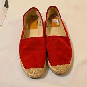 Jane ardor suede slip on shoes size 9